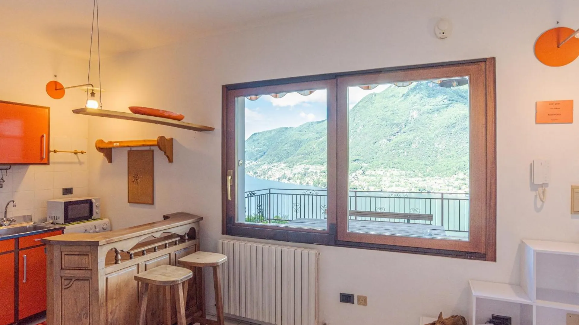 Lovely Lake View Apartment With Terrace Pognana Lario Italy